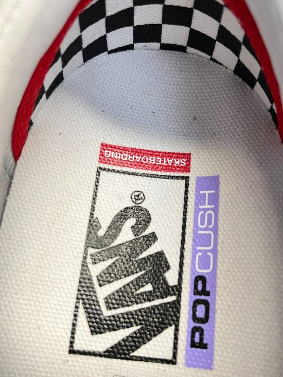 Vans Classic Slip-On Womens Size 6.5 Green Athletic Walking Skate Shoes Sneakers - Picture 8 of 10